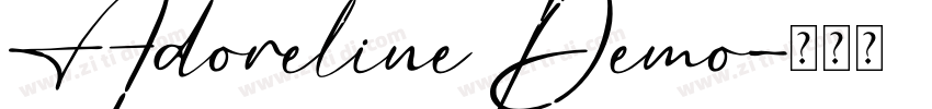 Adoreline Demo字体转换